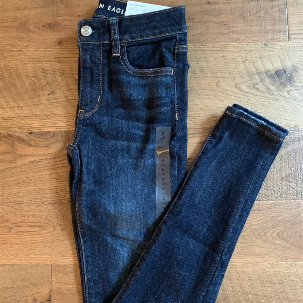 American Eagle Hi-Rose Jegging Dark Wash